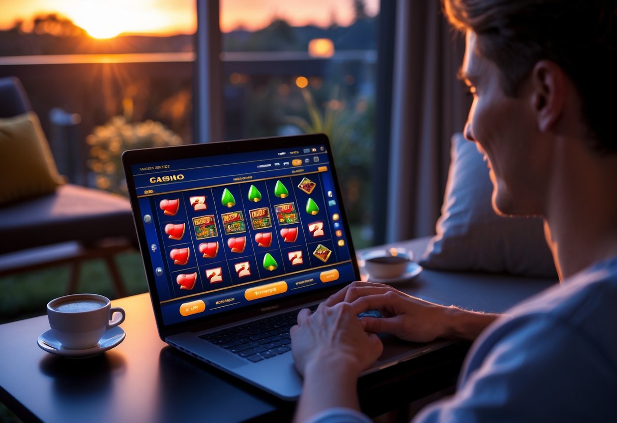 You are currently viewing Aftenunderholdning på online casino når dagen går på hæld